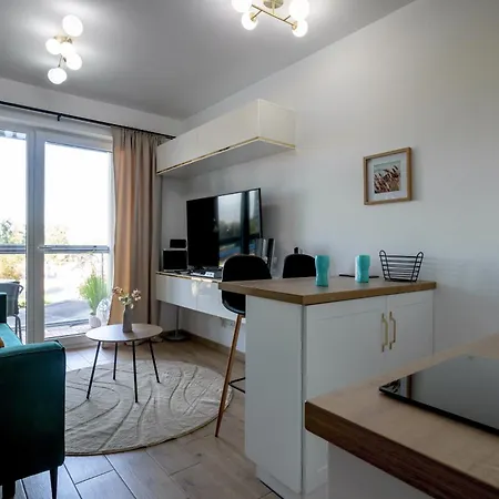 Apartment Rentplanet - Hallera Wroclaw